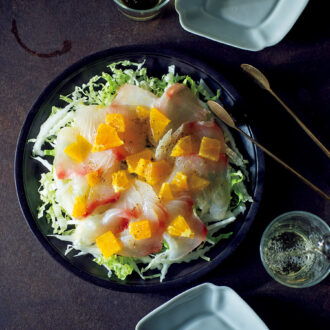 鯛のカルパッチョ