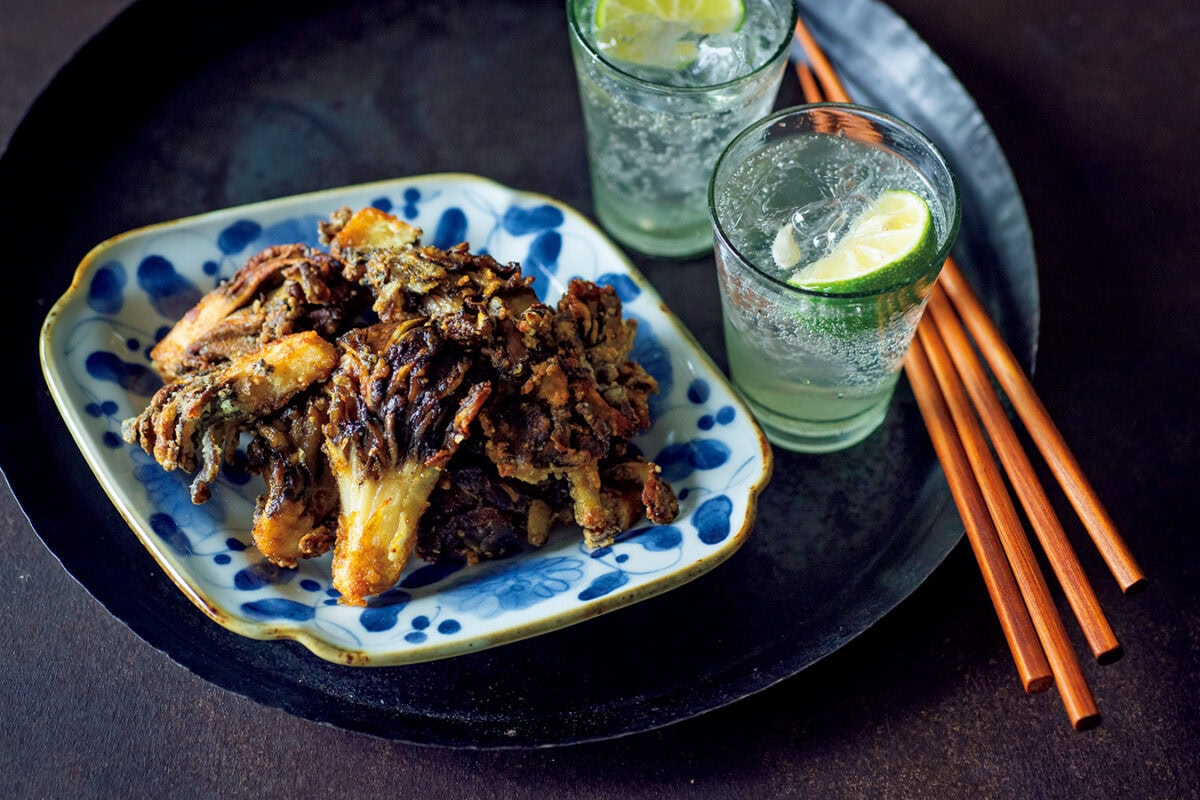 まいたけのカリカリフライ