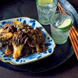 まいたけのカリカリフライ