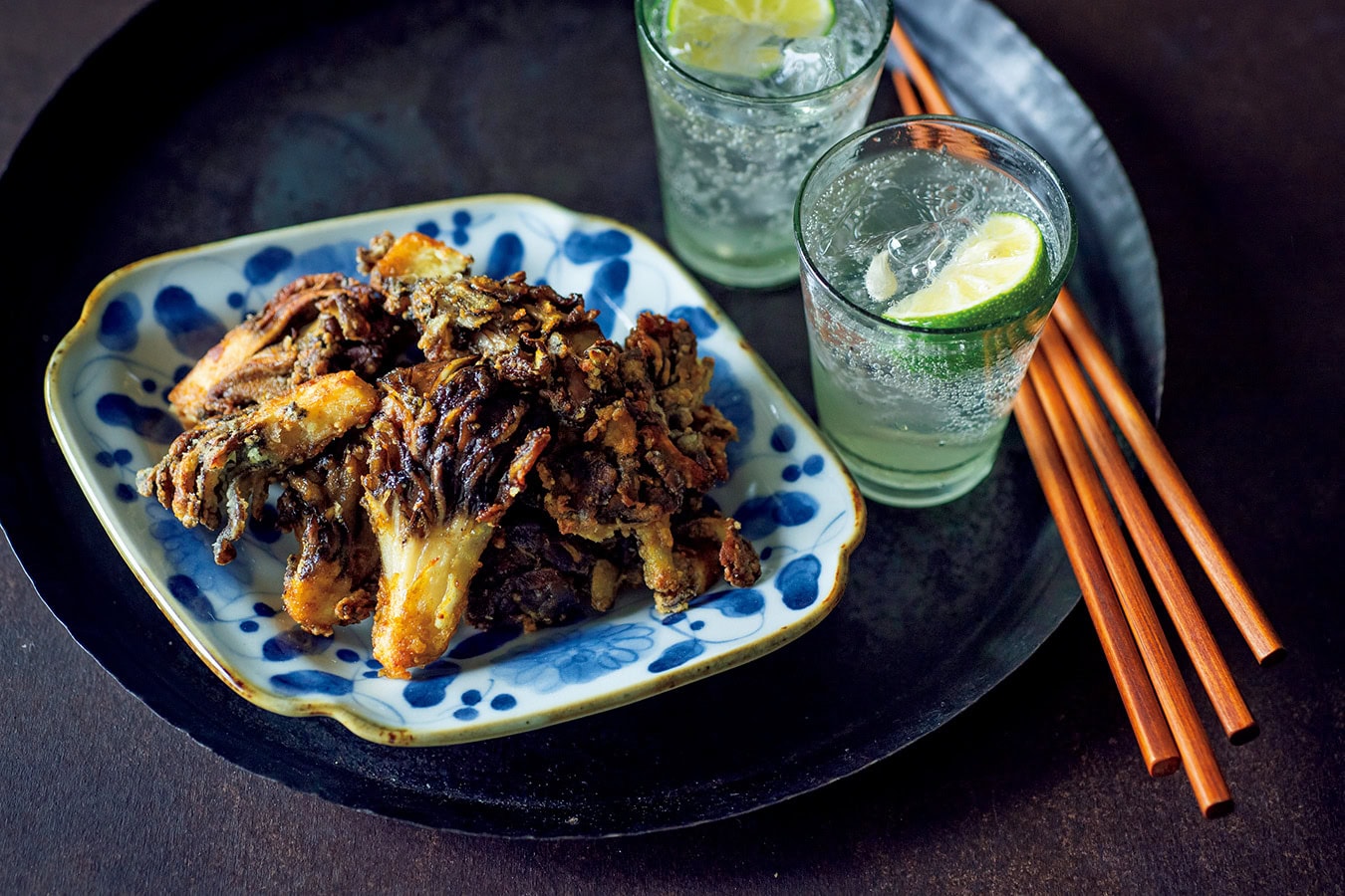 まいたけのカリカリフライ