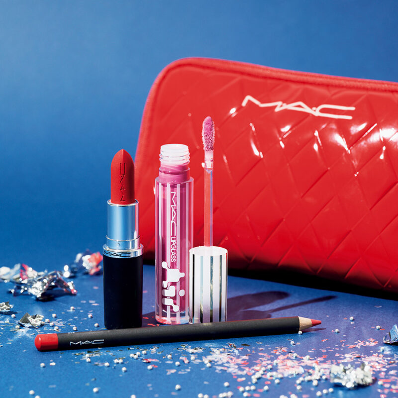 M・A・C トレンディング トゥモロー リップ トリオ レッド ¥8,800／M・A・C