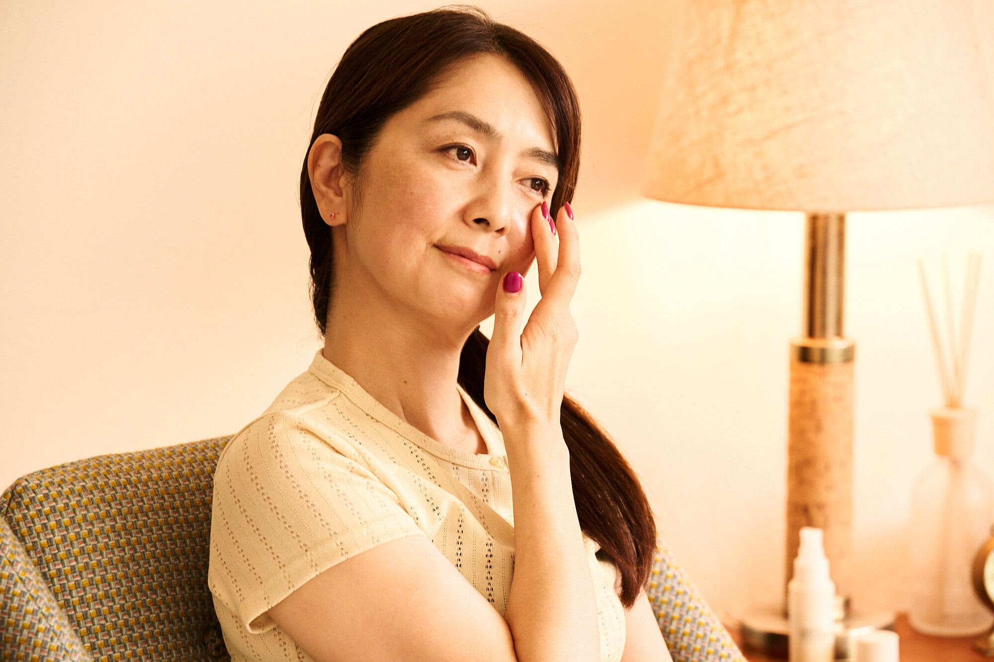 ワンズブーケで夜のスキンケア