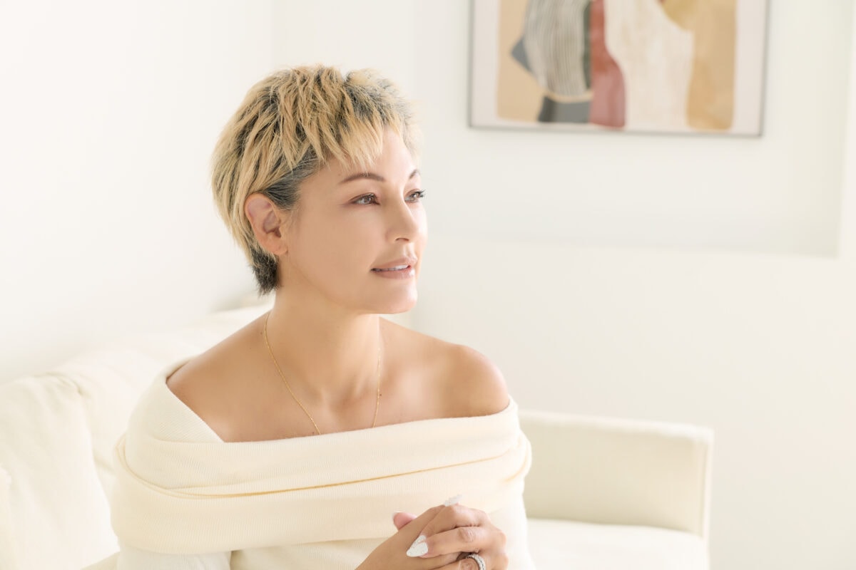 乳がんを語る梅宮アンナさん