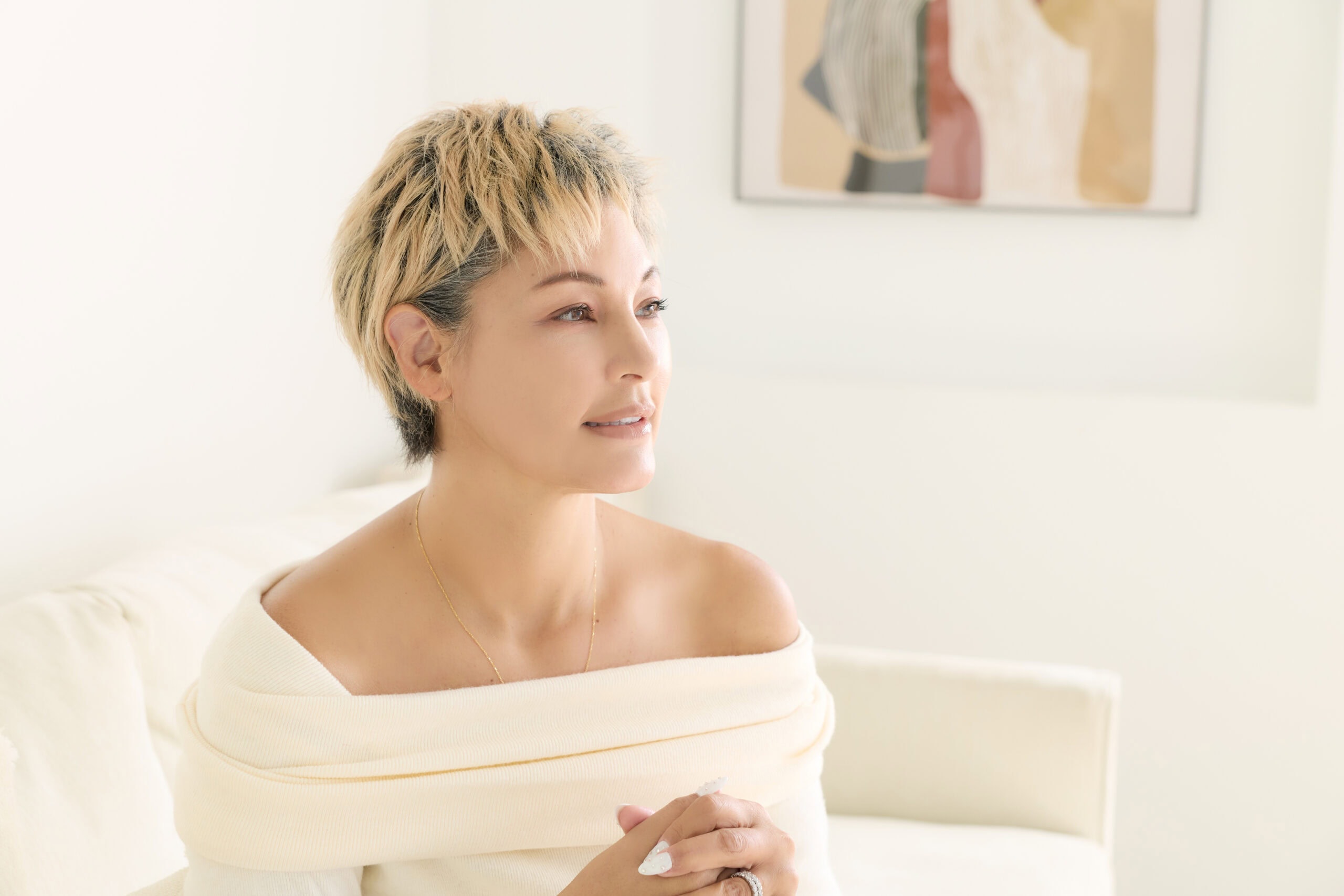 乳がんを語る梅宮アンナさん