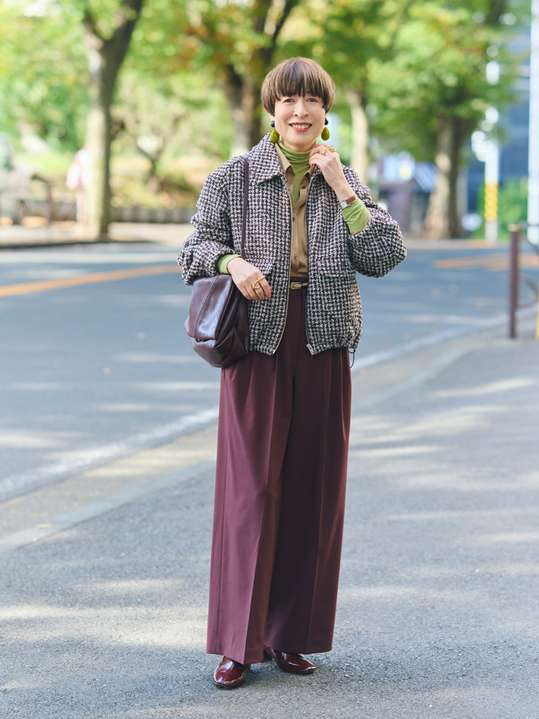 50代のきれいめコーデ