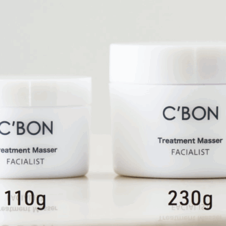 1回の使用量はさくらんぼ大。 110gサイズは約1か月弱、230gサイズは約1か月半が使用目安。