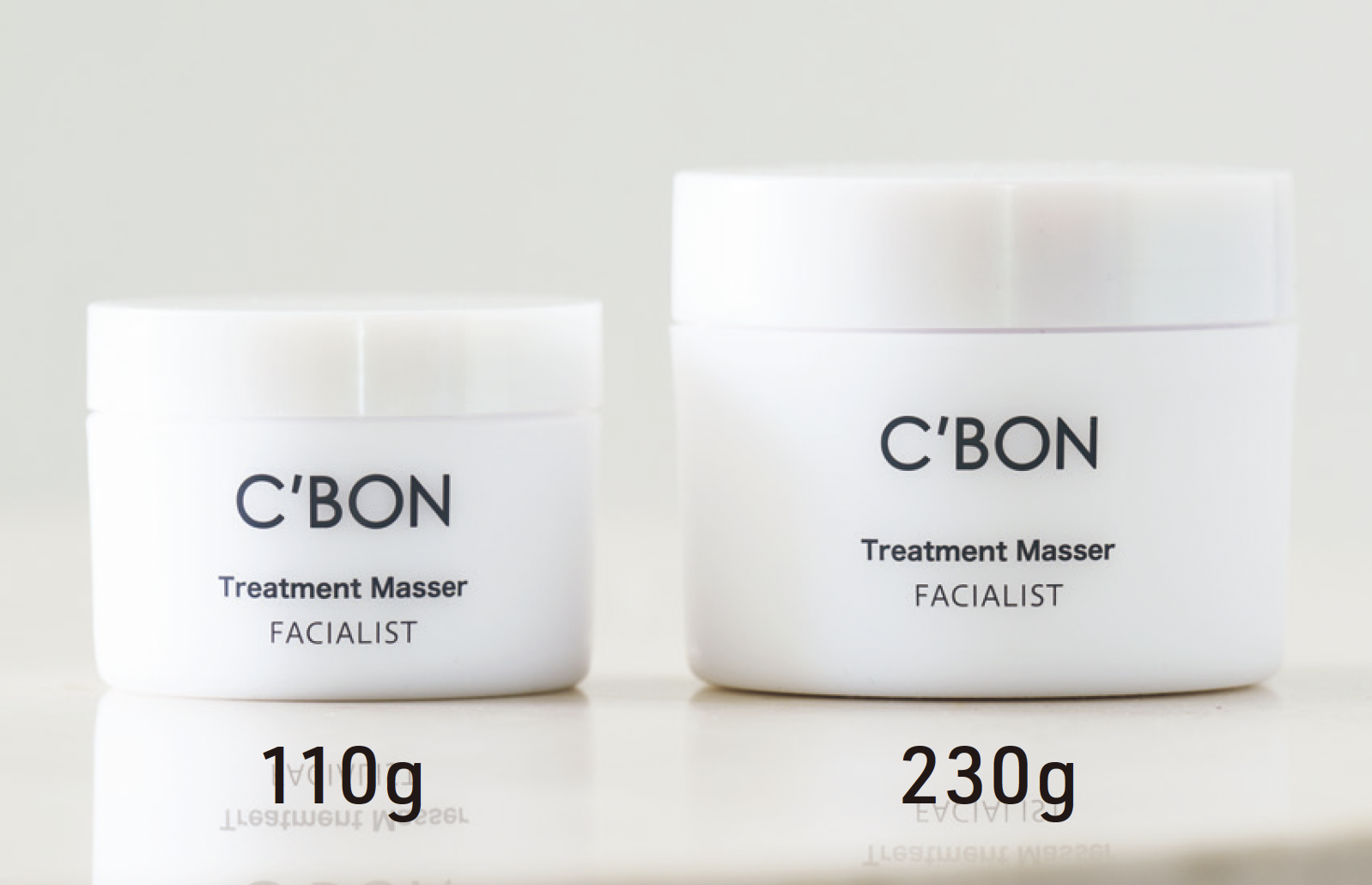 1回の使用量はさくらんぼ大。 110gサイズは約1か月弱、230gサイズは約1か月半が使用目安。