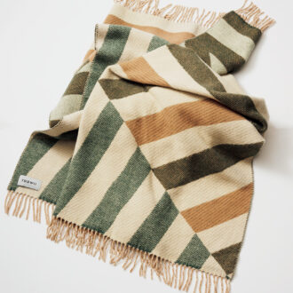 ブランケット¥77,000／ラーウィー（マーケット）