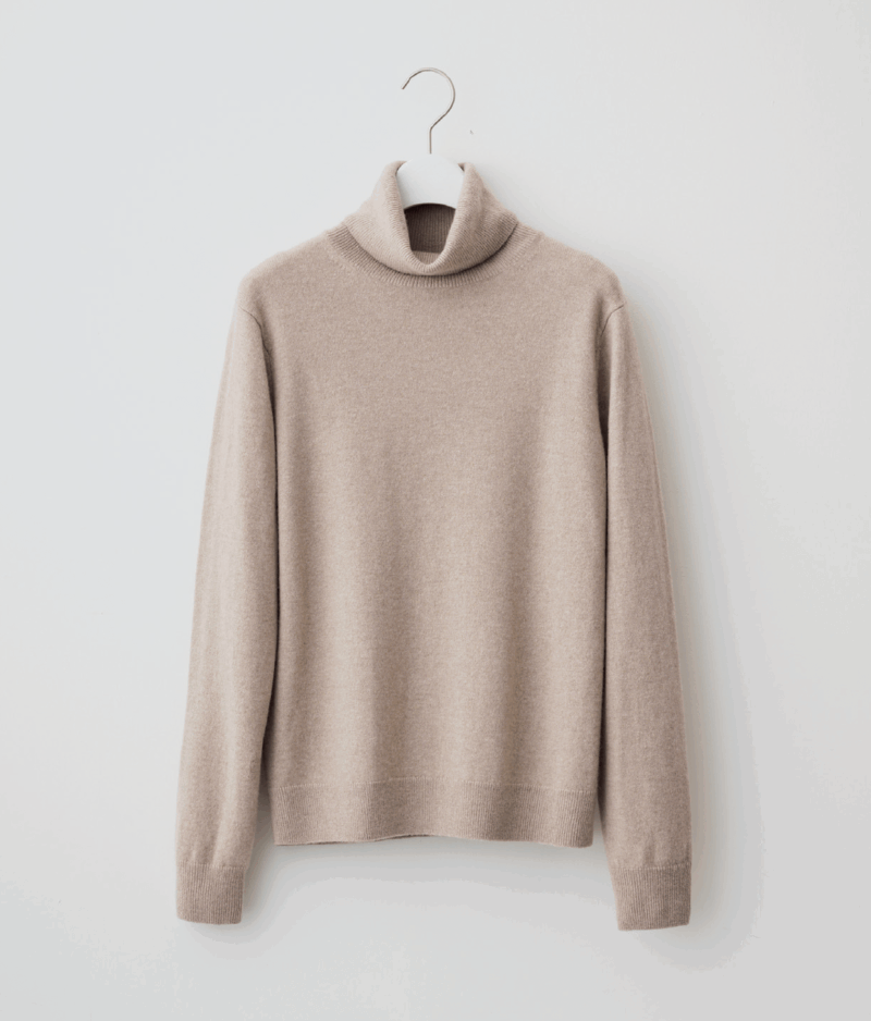 UNIQLO カシミヤタートルネックセーター ¥12,900