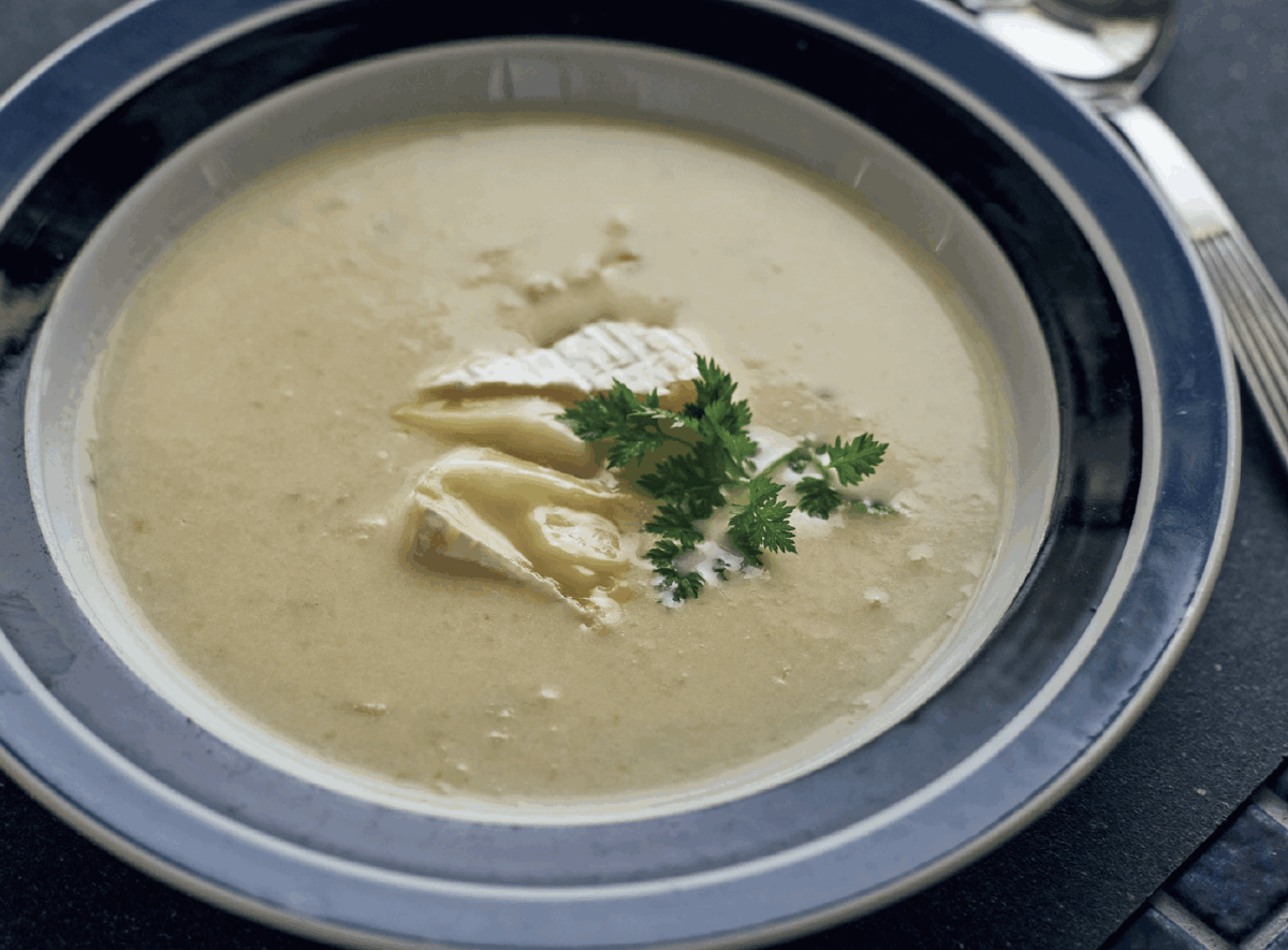 りんごとさつまいものスープ