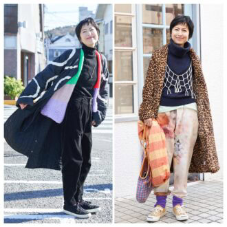 【１週間コーデ】
華やぎアウターと技アリ小物で冬の重ね着スタイル
～〈月曜日・火曜日〉#015 Miho Aida～