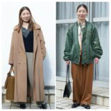 【１週間コーデ】
大人はこう着る！ キャメルコートとMA-1 冬のアウターコーデ２選
～〈月曜日・火曜日〉#016 Misato Shimizu～