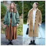 【１週間コーデ】
 休日のおしゃれはアウターが主役 
MA-1とファーコートであたたかく 
～〈土曜日・日曜日〉#016 Misato Shimizu～