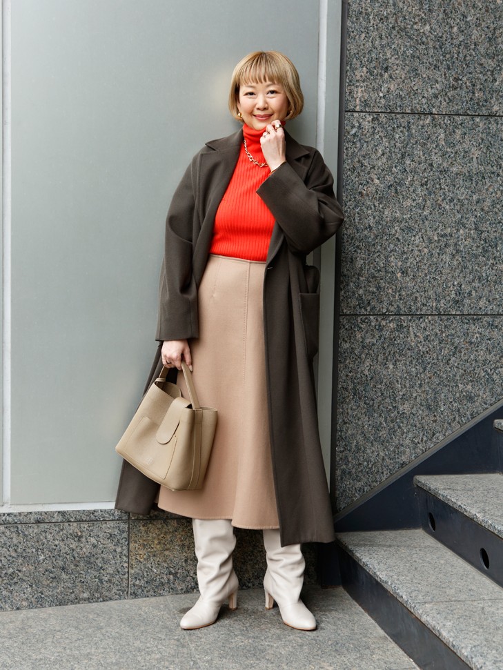 【1週間スナップ】50代の冬コーデ、あか抜けのコツは？ 色・柄使いがおしゃれな7名をピックアップ