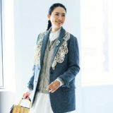 【50代のおしゃれ】アウターは重ね着する時代！ 
定番の【テーラードジャケット】を素敵に着こなす