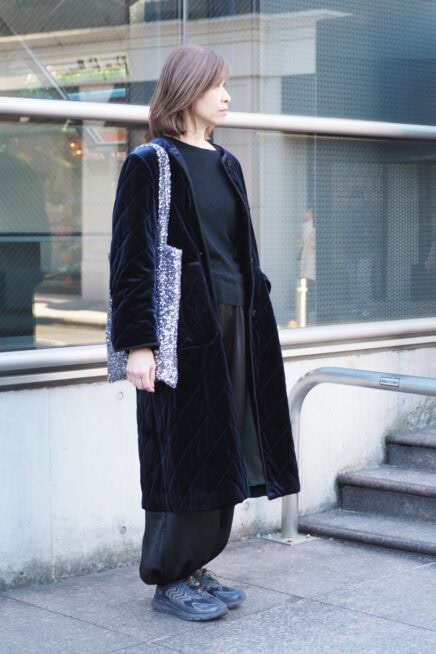 【スナップ】50代の「ザラ」活用術を拝見！ ボリューミーなアラジンパンツでリラックス