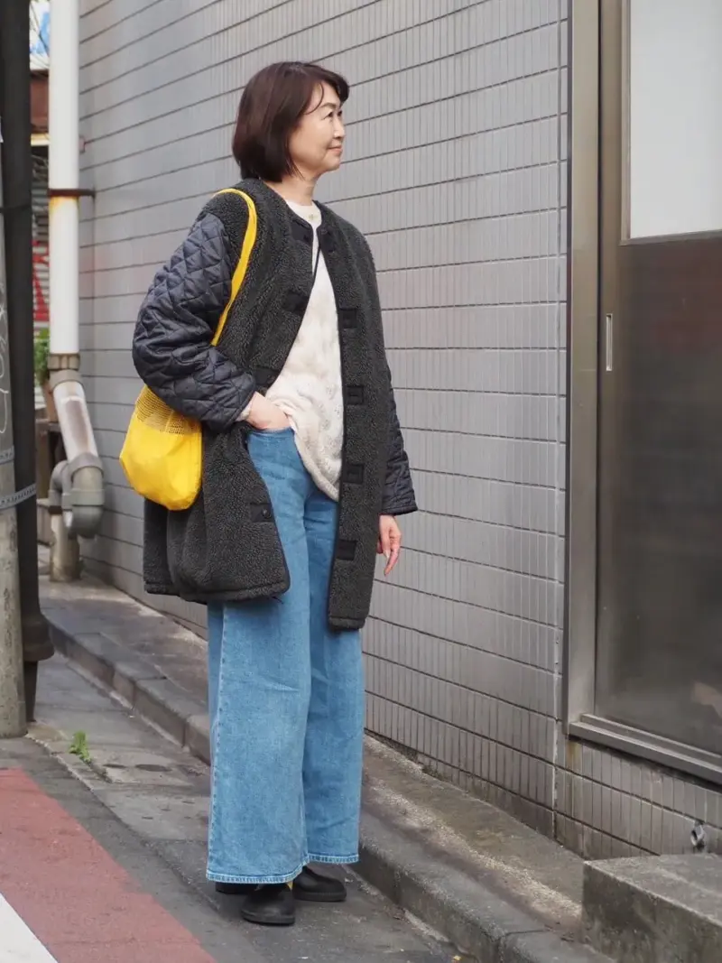 【50代のスナップ集】「無難に見える」を回避するには? 挿し色コーデ6選