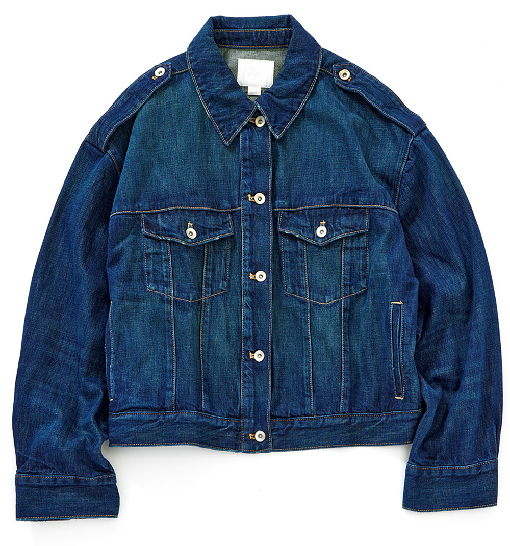 デニムジャケット¥7,990/ザラ(ザラ カスタマーサービス)