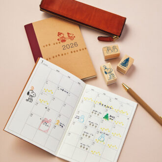 手帳にもちょうどよいサイズで使いやすい。