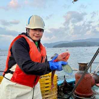 海の京都　養老漁港　定置網漁体験01