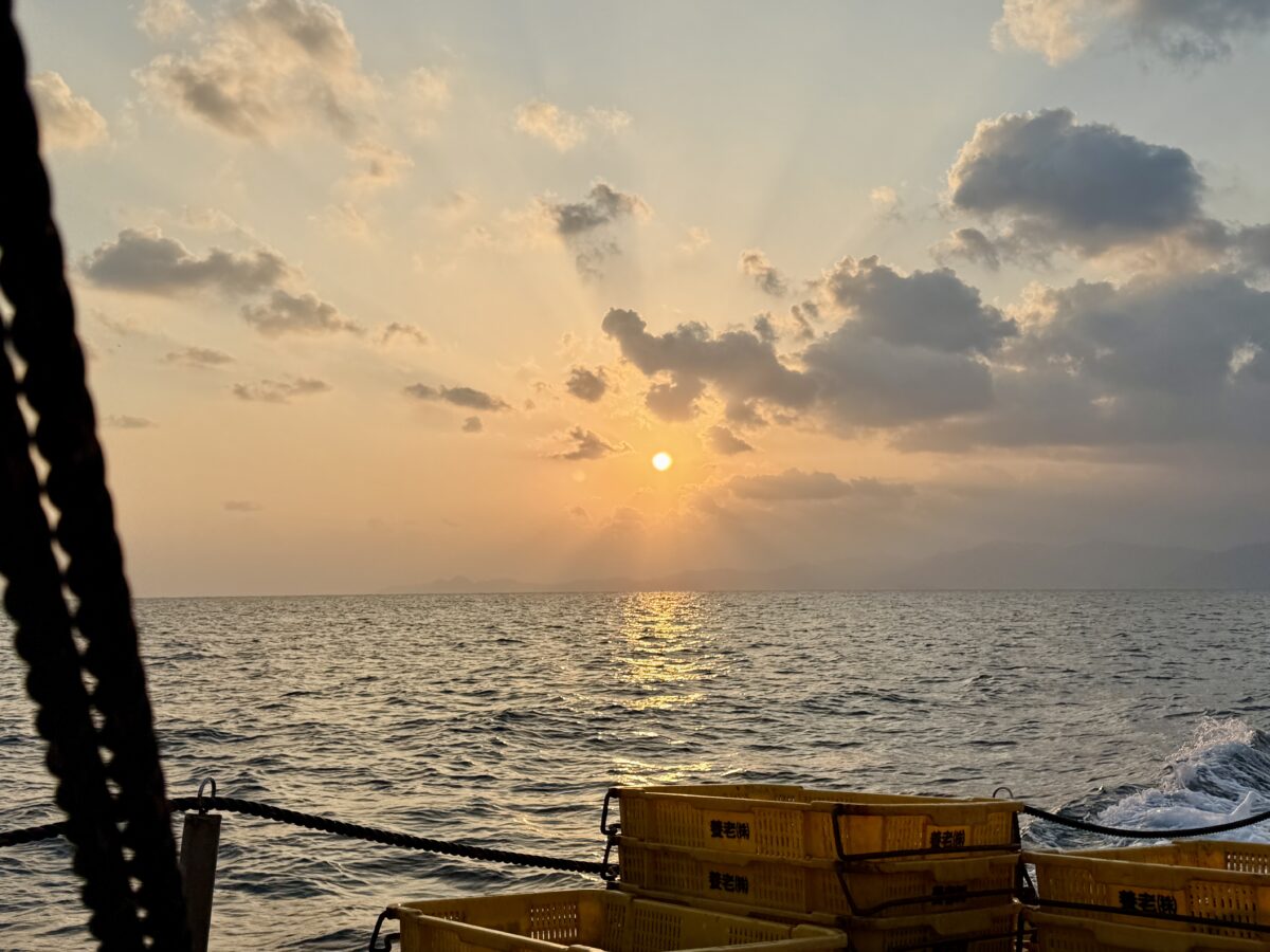 海の京都　養老漁港　定置網漁体験03