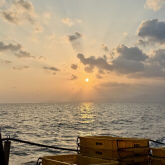 海の京都　養老漁港　定置網漁体験03