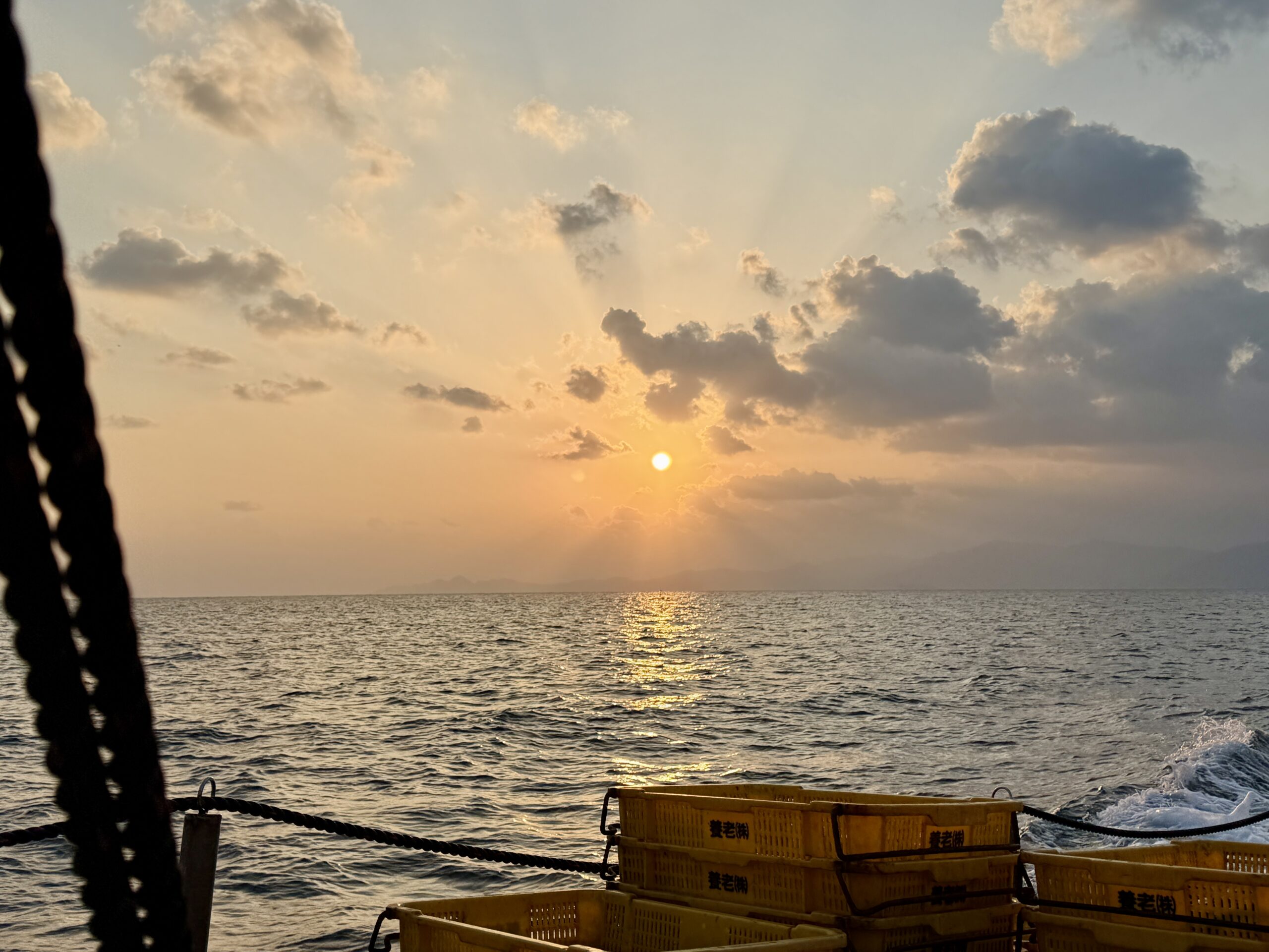 海の京都　養老漁港　定置網漁体験03