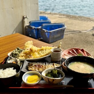 海の京都　本庄漁港　漁港めし