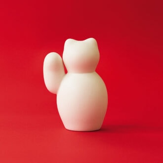 菊池俊治 まねきねこ 片手¥8,800／酢橘堂