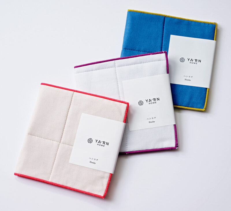 UKIHA ハンカチハーフ¥990／ヤーンホーム