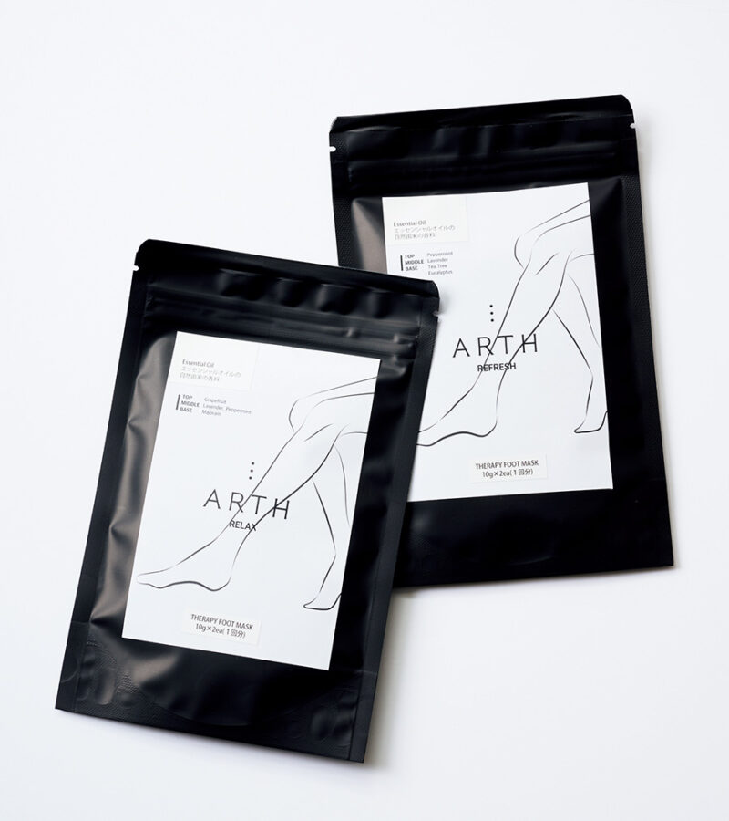 THERAPY FOOT MASK Set ¥1,430／アース