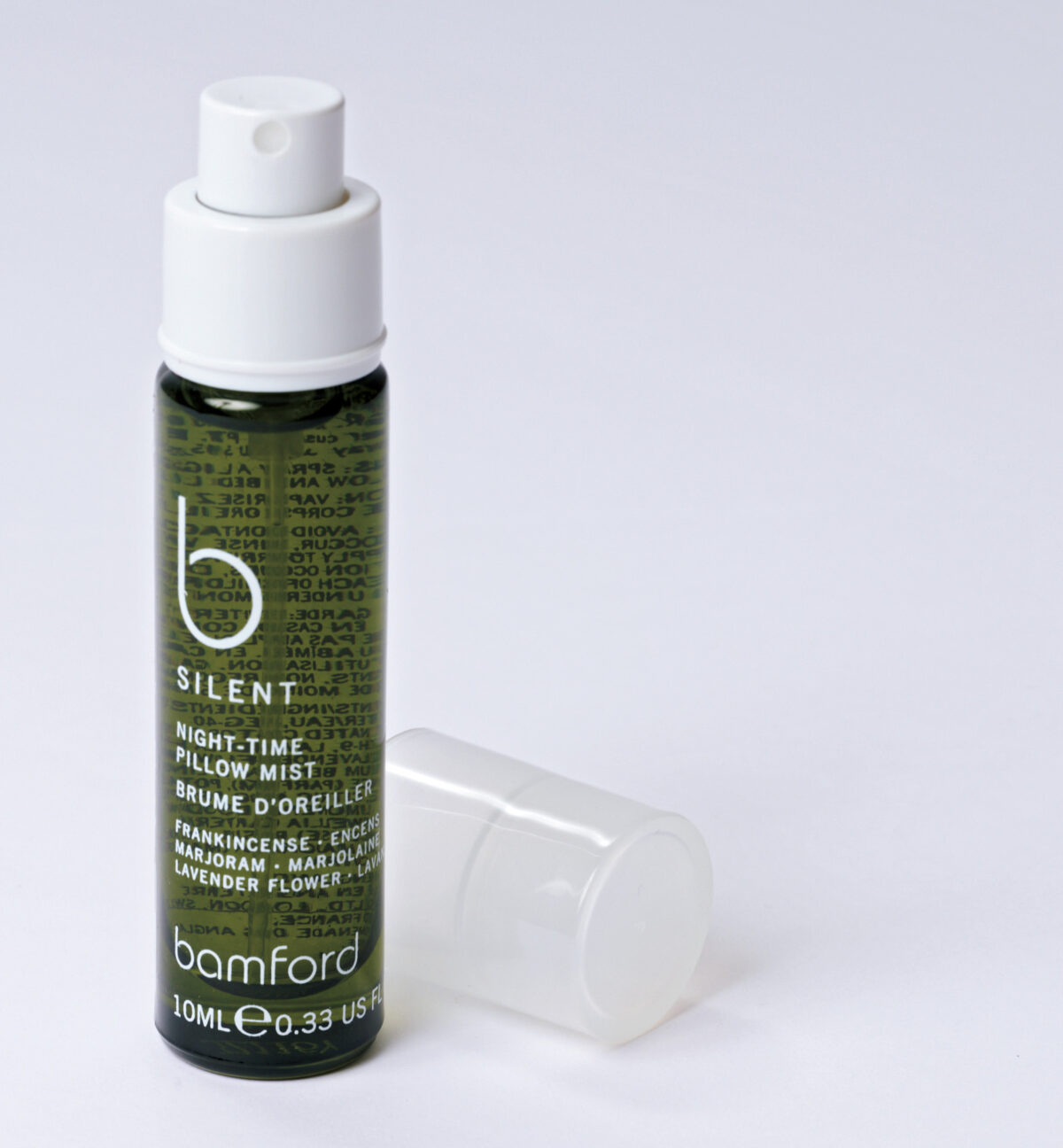b Silentピローミスト10mL¥1,650/バンフォード