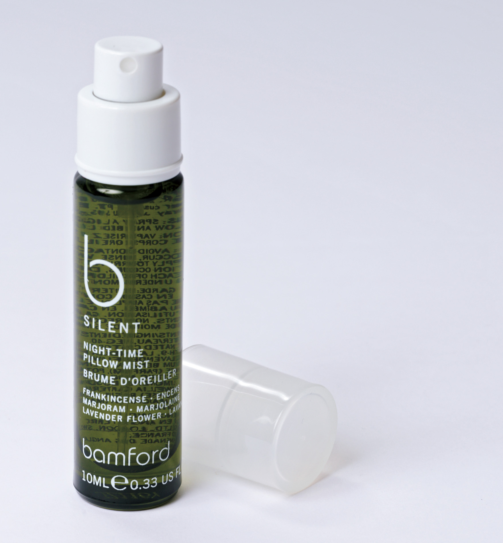 b Silentピローミスト10mL¥1,650/バンフォード