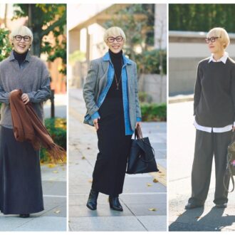 【脱・着ぶくれ！ 冬の重ね着 ３つのルール】50代の痩せ見えレイヤード術
～冨永彩心さんが指南！ 毎日の装いがちょっと垢ぬけるコツ vol.3 ～