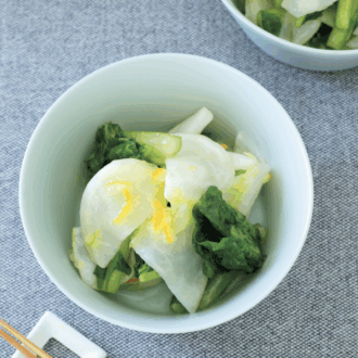 さっぱり美味しい！超簡単
かぶのマーマレードマリネ