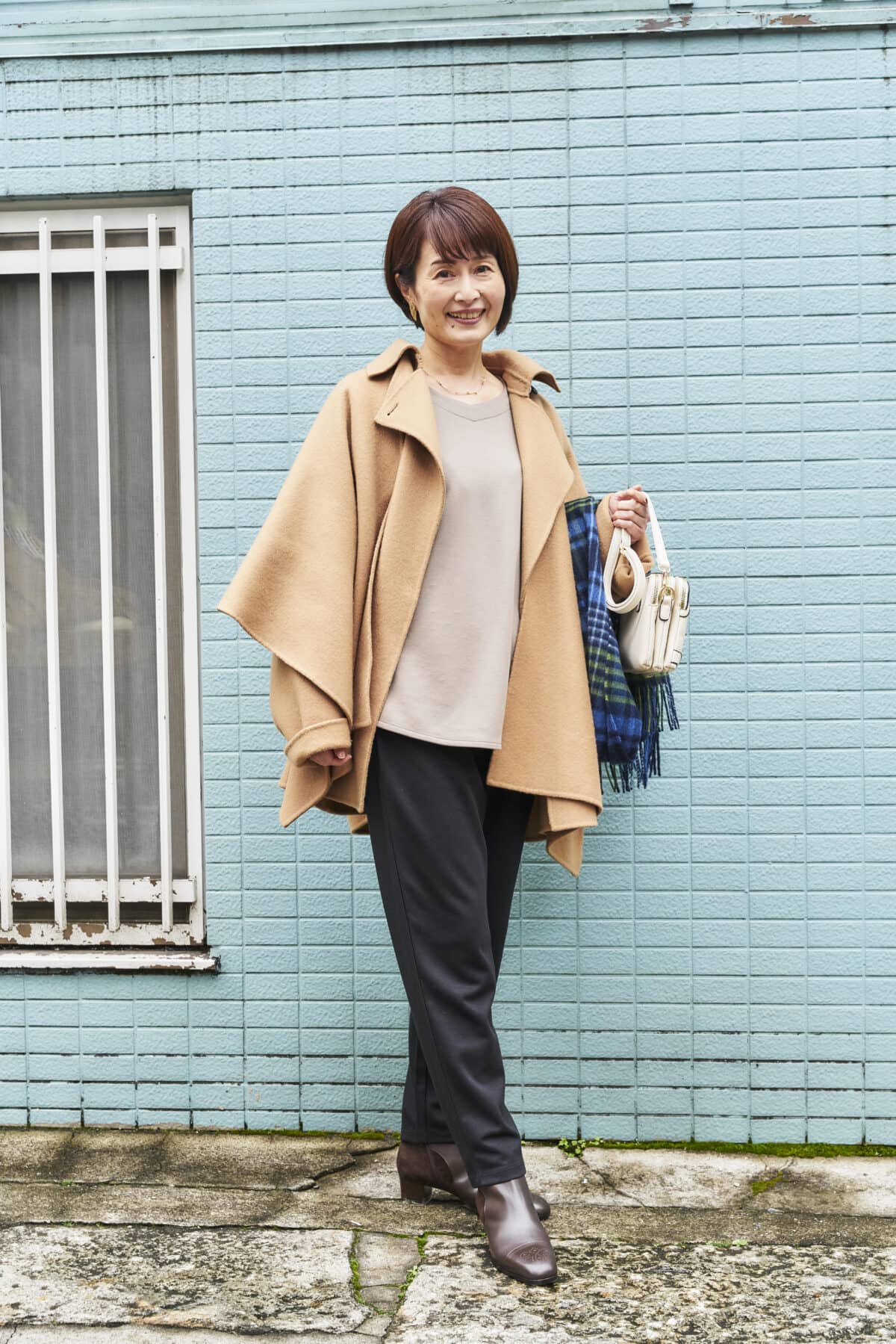 【50代のおしゃれスナップ】 「疲労回復ウェア」の着まわし