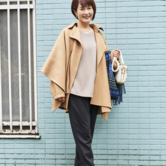 【50代のおしゃれスナップ】 「疲労回復ウェア」の着まわし