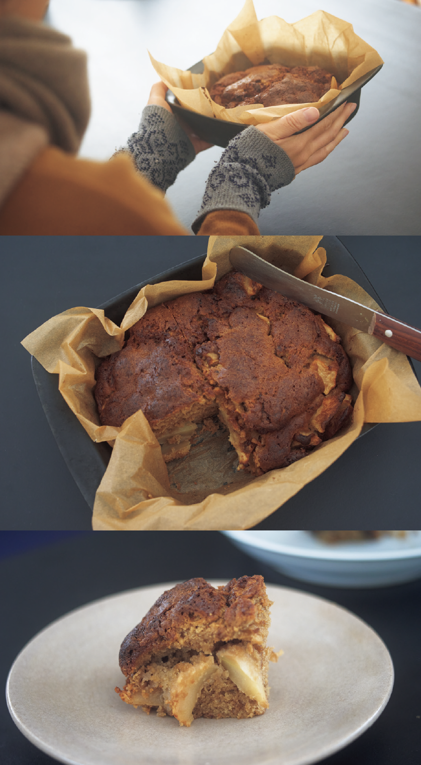 りんごのケーキ