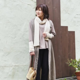 【50代のおしゃれスナップ】 「疲労回復ウェア」の着まわし