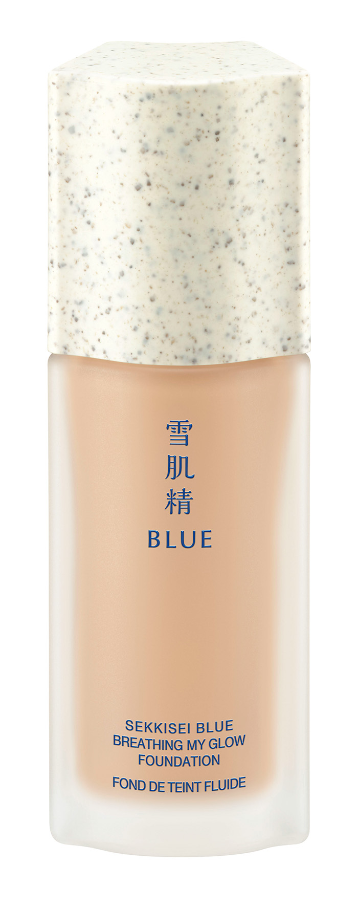 雪肌精 BLUE ブリージング マイ グロウ フルイド 全5色 30mL ¥6,050(編集部調べ)/コーセー