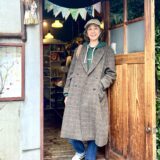 【京都スナップ】定番デニムのリーバイス501×長身を生かしたロングコートスタイル