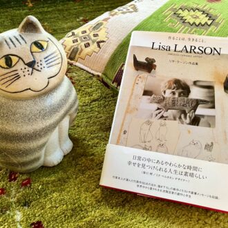 リサ・ラーソンの描くキャラクター、猫の「ミア」は人気が高い