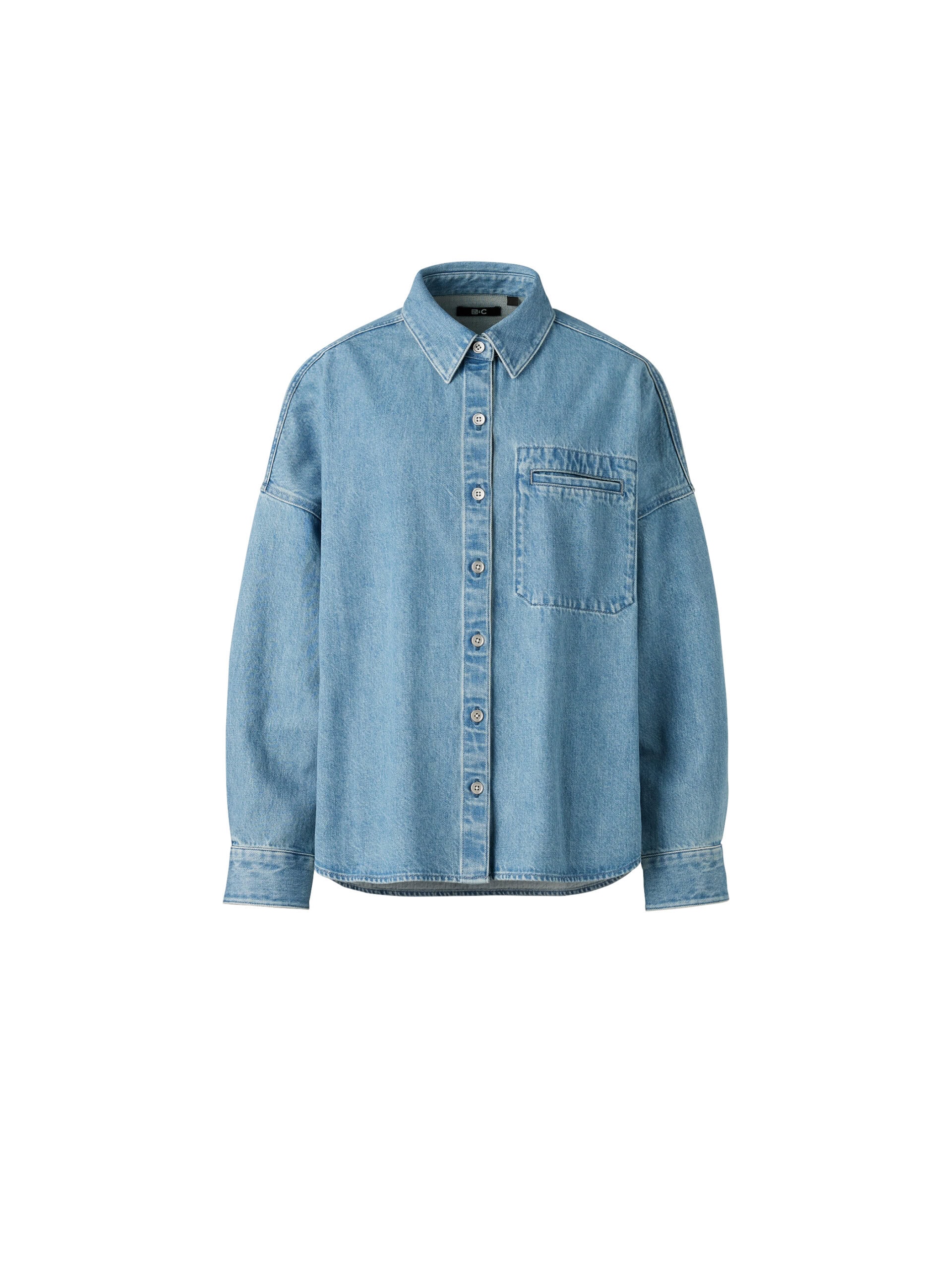 デニムリラックスシャツジャケット 4990円(税込)※男女兼用