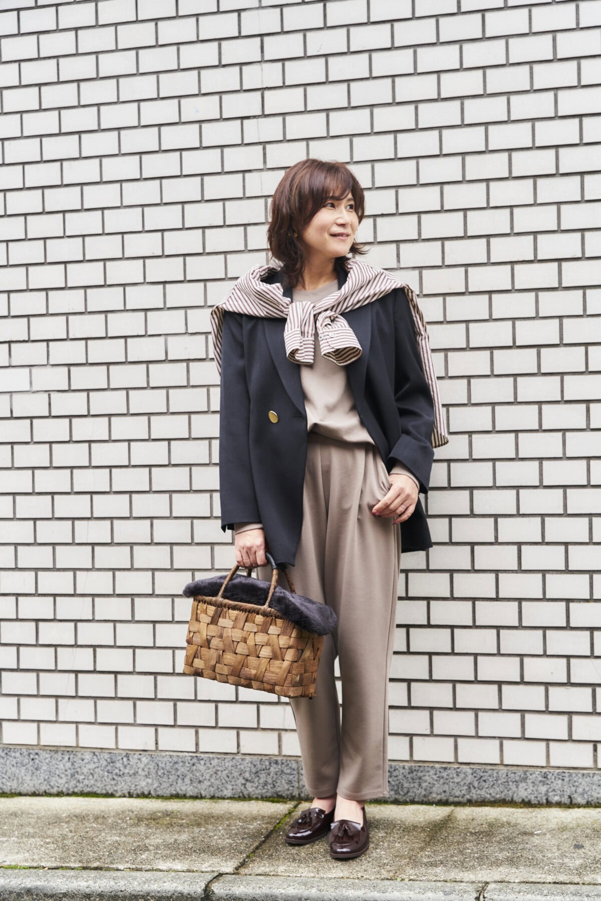 【50代のおしゃれスナップ】 「疲労回復ウェア」の着まわし