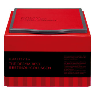 〈3位〉 ザ・ダーマ ザ・ダーマベスト 5レチノール+コラーゲン 20枚入り ¥2,420／クオリティファースト