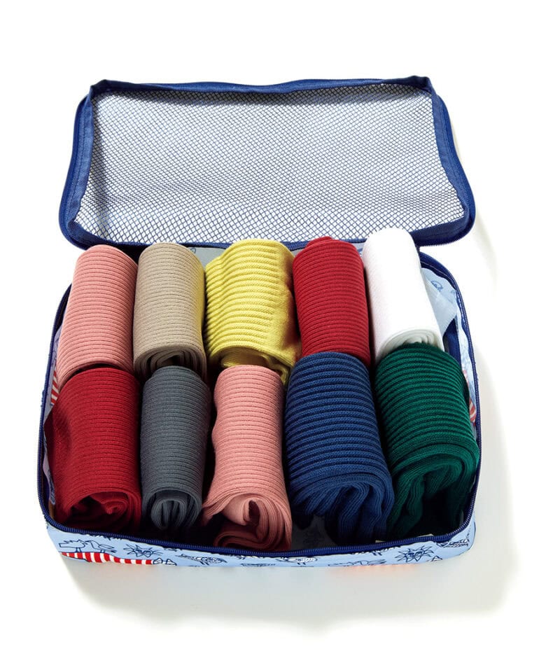 しっかりマチがあるからたっぷり入る!