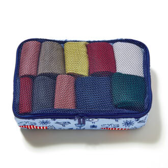 フタがメッシュ仕様だから中のものが見やすい