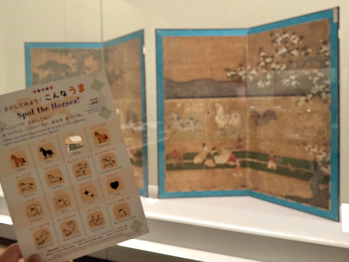 賀茂競馬図屛風(かものくらべ うまず びょうぶ)江戸時代・17世紀/サントリー美術館