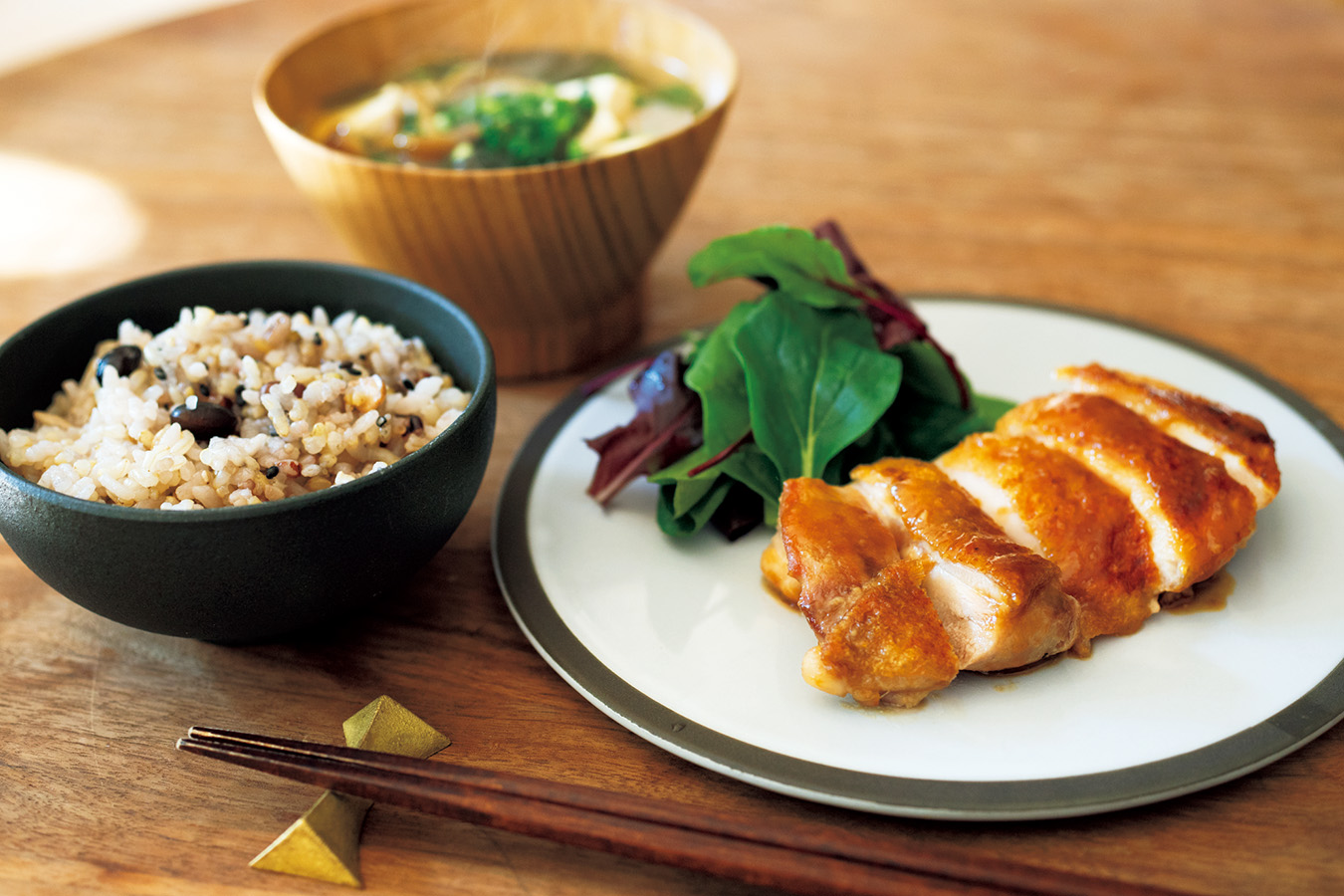 糀甘酒2：しょうゆ1の黄金比で簡単！ ジューシー照り焼きチキン