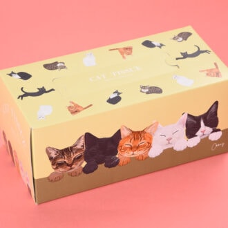 Coonyねこティッシュ 220組　税込368円